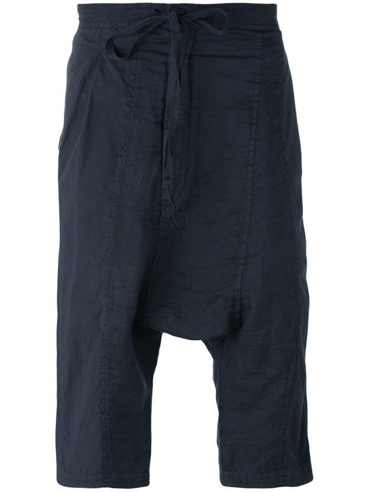 The Viridi-anne - Drop Crotch Shorts - Men - Cotton - 5, Grey, Cotton