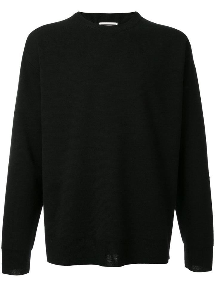 Wooyoungmi Crew Neck Jumper - Black