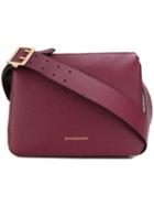 Burberry - Small Helmsley Shoulder Bag - Women - Cotton/leather - One Size, Red, Cotton/leather