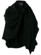 Aganovich Pleated Sweater - Black