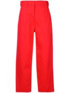 Sofie D'hoore Wide Leg Trousers - Red