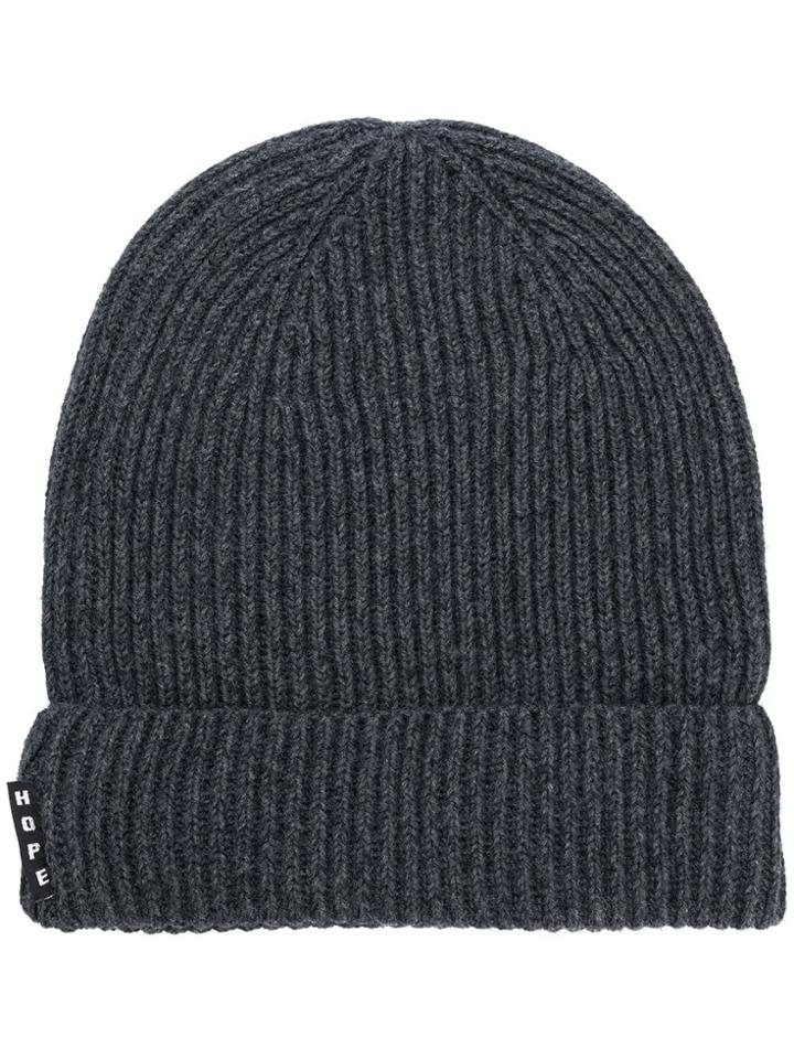 Hope Perfectly Knitted Hat - Grey