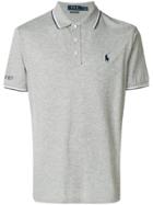 Polo Ralph Lauren Striped Trim Polo Shirt - Grey