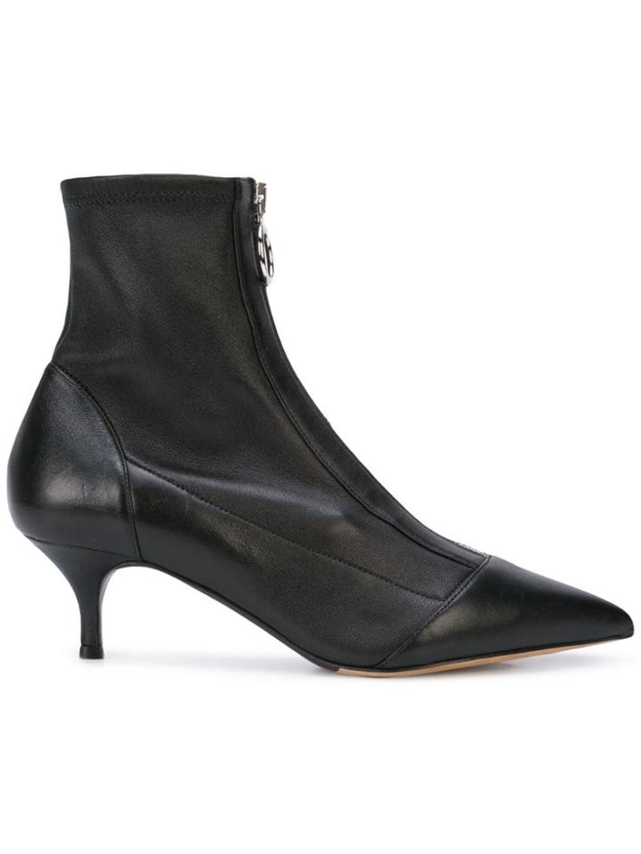 Tabitha Simmons Zip-up Boots - Black