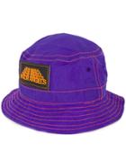 Palm Angels Patched Bucket Hat - Purple