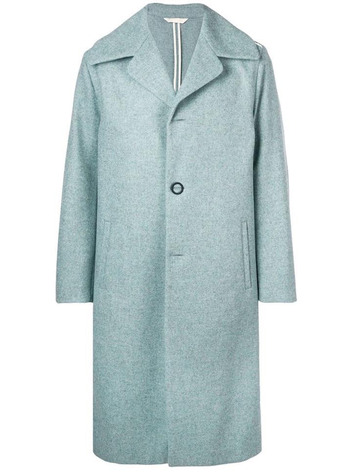 Acne Studios Single Breasted Coat - Blue