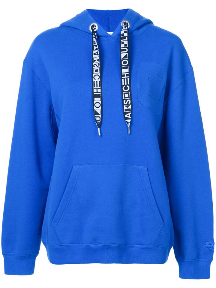 Proenza Schouler Pswl Hooded Sweatshirt - Blue