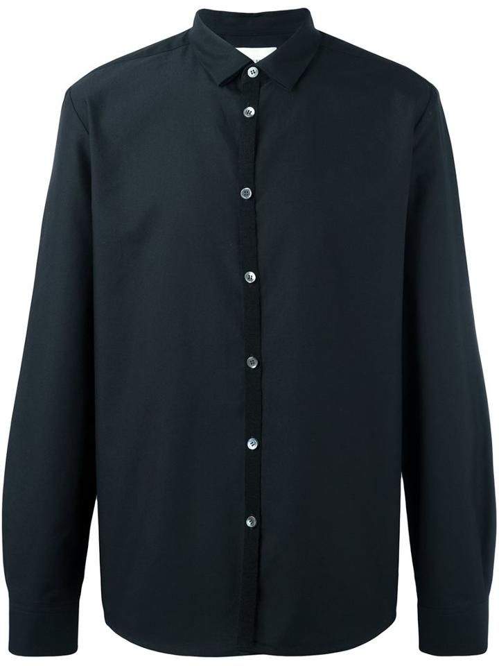 Stephan Schneider Buttoned Shirt, Men's, Size: Large, Black, Cotton