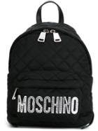 Moschino Quiltd Backpack