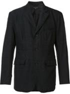 Engineered Garments Buttoned Blazer, Men's, Size: Medium, Black, Cotton/wool