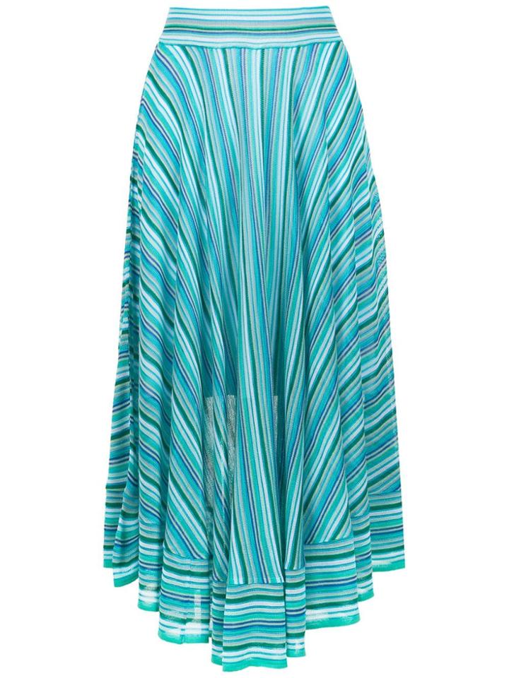 Cecilia Prado Knit Antonela Midi Skirt - Blue