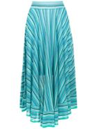 Cecilia Prado Knit Antonela Midi Skirt - Blue