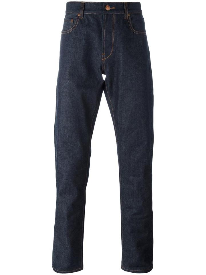 Han Kj0benhavn Tapered Jeans, Men's, Size: 32, Blue, Cotton