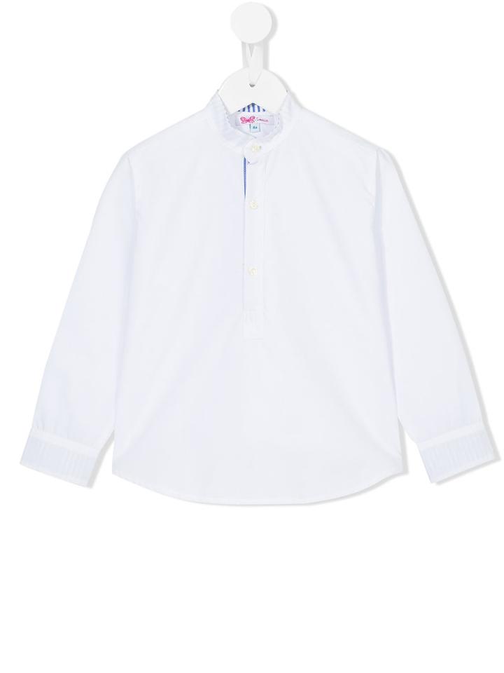 Amaia Tonal Stripe Shirt, Boy's, Size: 6 Yrs, Red