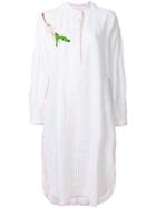 Natasha Zinko Embroidered Dress - White