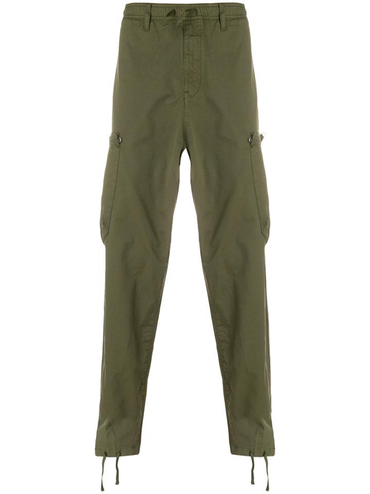 Stone Island Shadow Project Elasticated Waist Trousers - Green