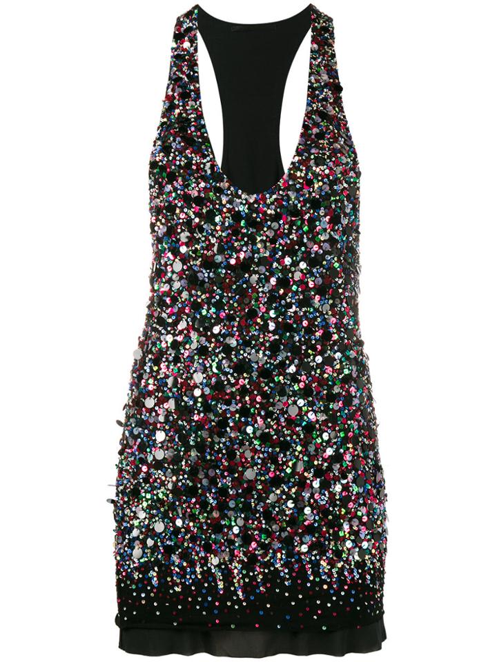 Haider Ackermann Sequin Embellished Sleeveless Top - Black