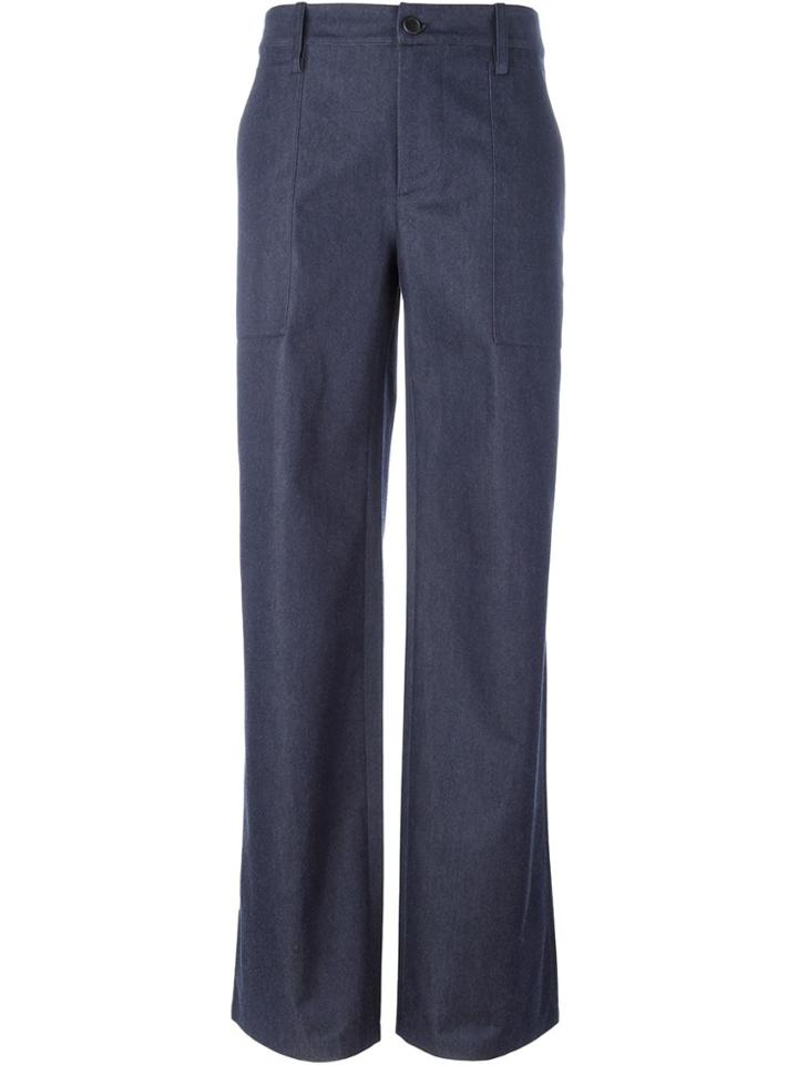 Société Anonyme Wide Leg Trousers - Blue
