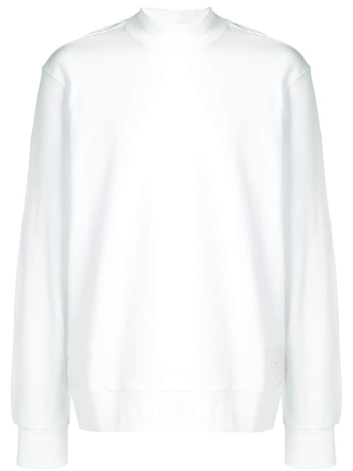 Calvin Klein Mock Neck Sweatshirt - White