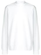 Calvin Klein Mock Neck Sweatshirt - White