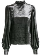 Bella Freud Metallic Thea Top - Black