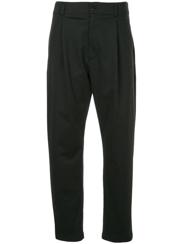 Hysteric Glamour Hight Waisted Tapered Trousers - Black