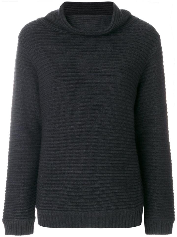 Hemisphere Roll-neck Sweater - Grey