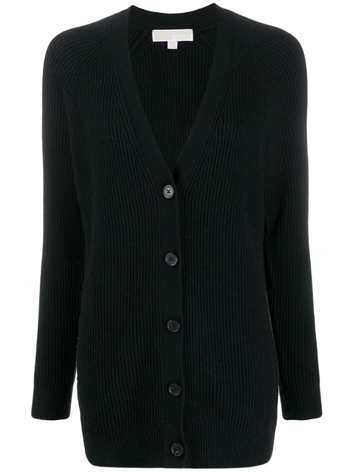 Michael Michael Kors V-neck Cardigan - Black