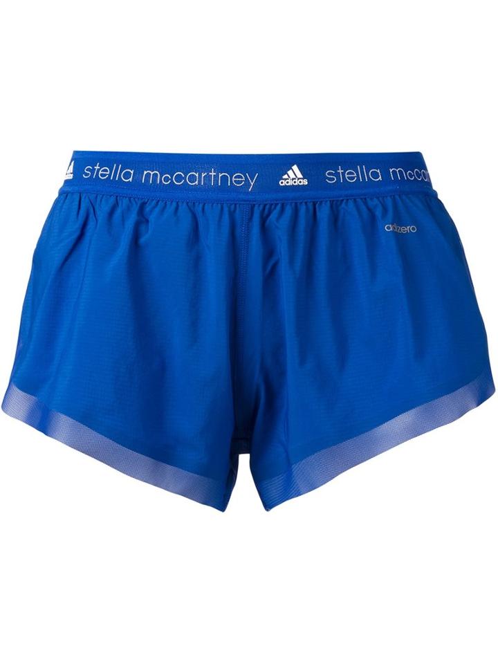 Adidas By Stella Mccartney Contrast Hem Running Shorts
