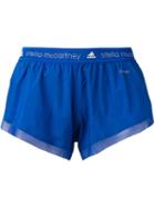 Adidas By Stella Mccartney Contrast Hem Running Shorts
