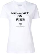 Chiara Ferragni Midnight On Fire T-shirt - White