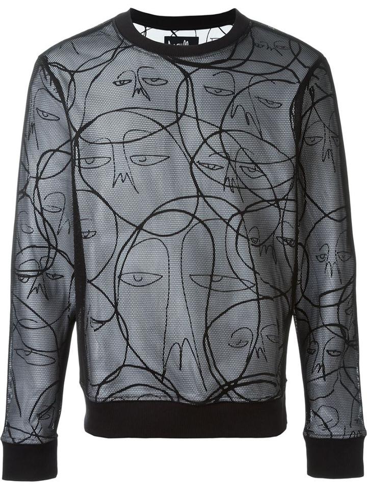 Haculla Layered Mesh Sweatshirt