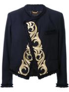 Dresscamp Embroidered Open Front Jacket