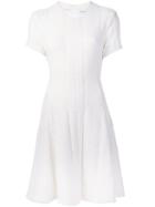 Yigal Azrouel 'cable Knit' Dress, Women's, Size: 10, White, Spandex/elastane/wool