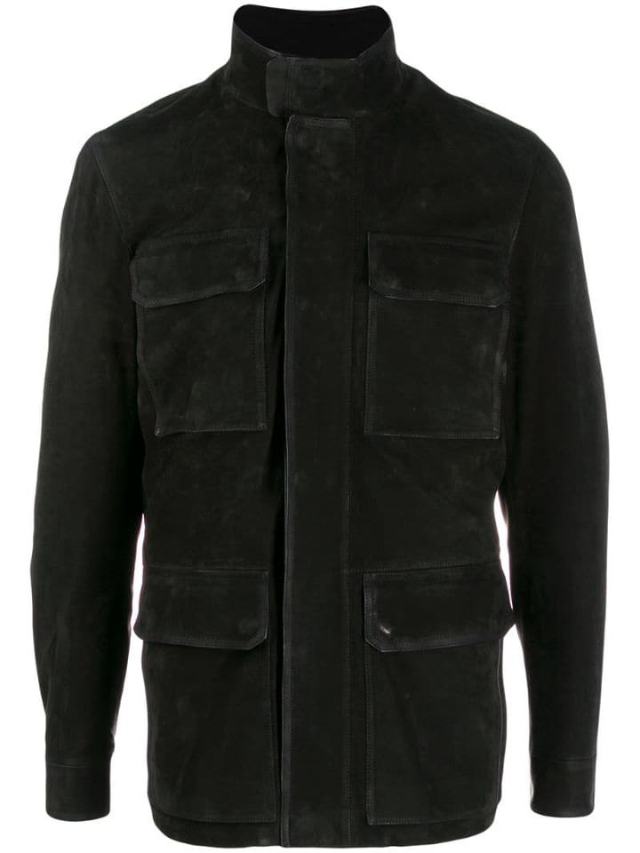 Ermenegildo Zegna Flap Pocket Jacket - Black