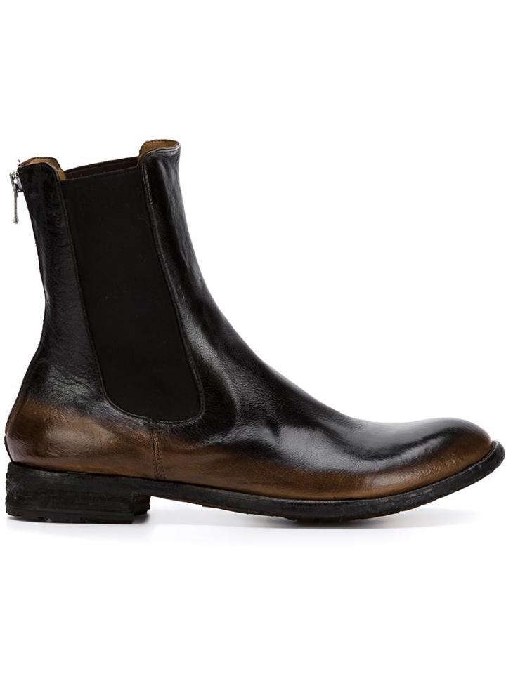 Officine Creative Lexikon Ankle Boots, Women's, Size: 37.5, Brown, Leather/rubber