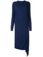 Ports 1961 Knitted Wrap Tunic - Blue