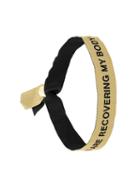 Palm Angels Kill Bracelet, Men's, Black