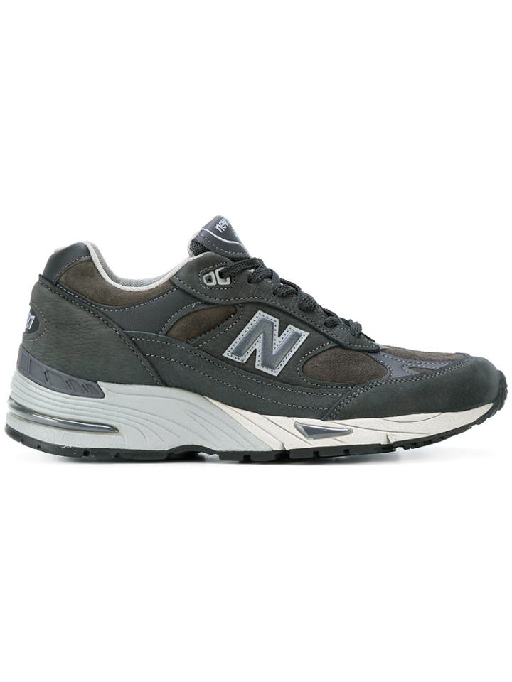 New Balance Panelled Detail Sneakers - Grey