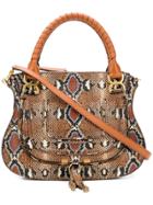 Chloé Marcie Handbag - Brown