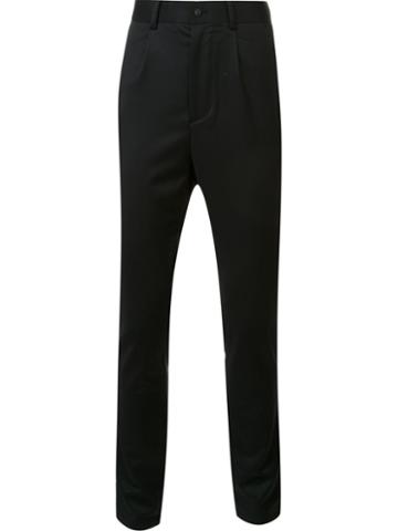 D-gnak Tapered Trousers, Men's, Size: 32, Black, Spandex/elastane/wool