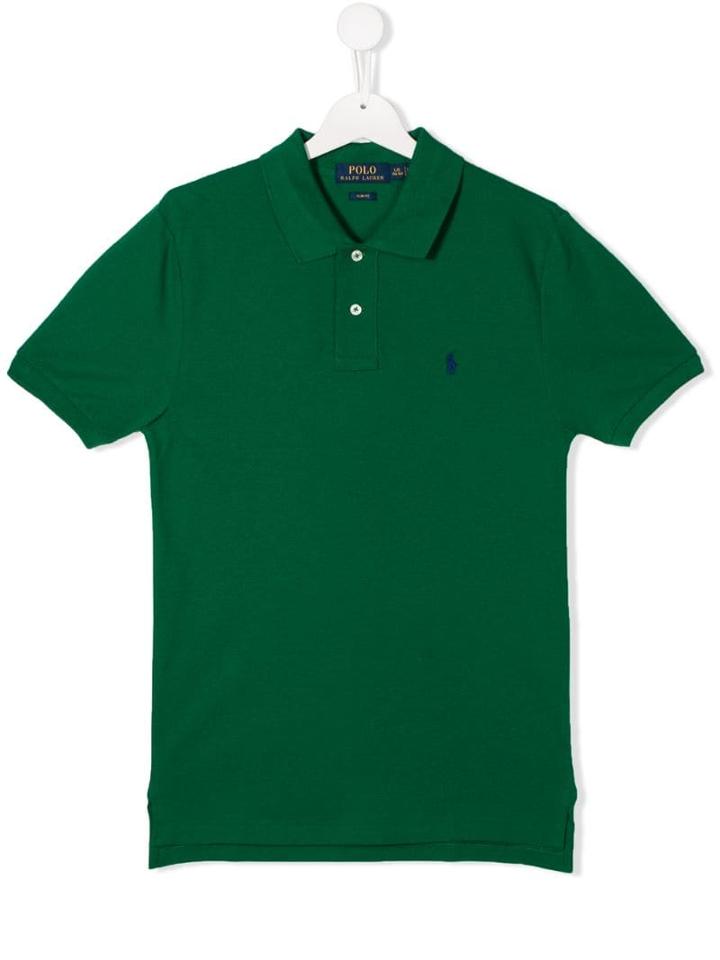 Polo Ralph Lauren Teen Cotton Polo Shirt - Green