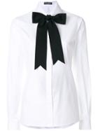 Dolce & Gabbana Bow Tie Shirt - White