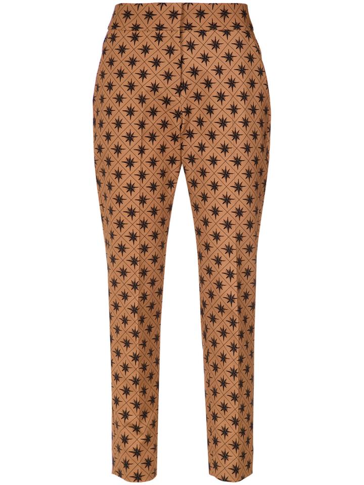 Andrea Marques Printed Straight Trousers - Unavailable