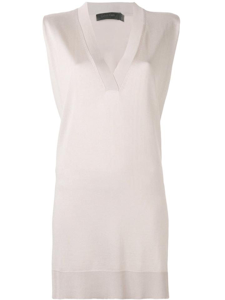Calvin Klein Slouched Blouse - Nude & Neutrals