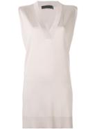 Calvin Klein Slouched Blouse - Nude & Neutrals
