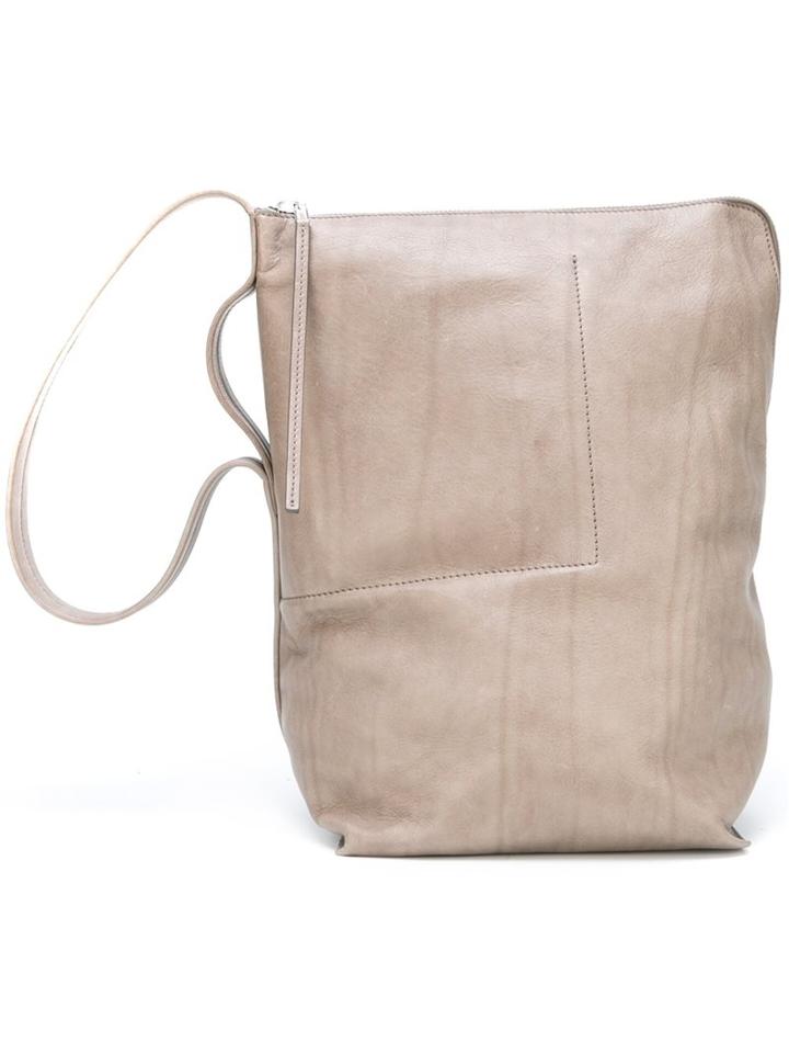 Rick Owens 'sac' Shoulder Bag, Women's, Grey