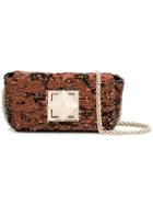 Sonia Rykiel Sequin Shoulder Bag - Metallic