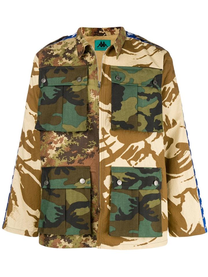 Paura Military Jacket - Nude & Neutrals