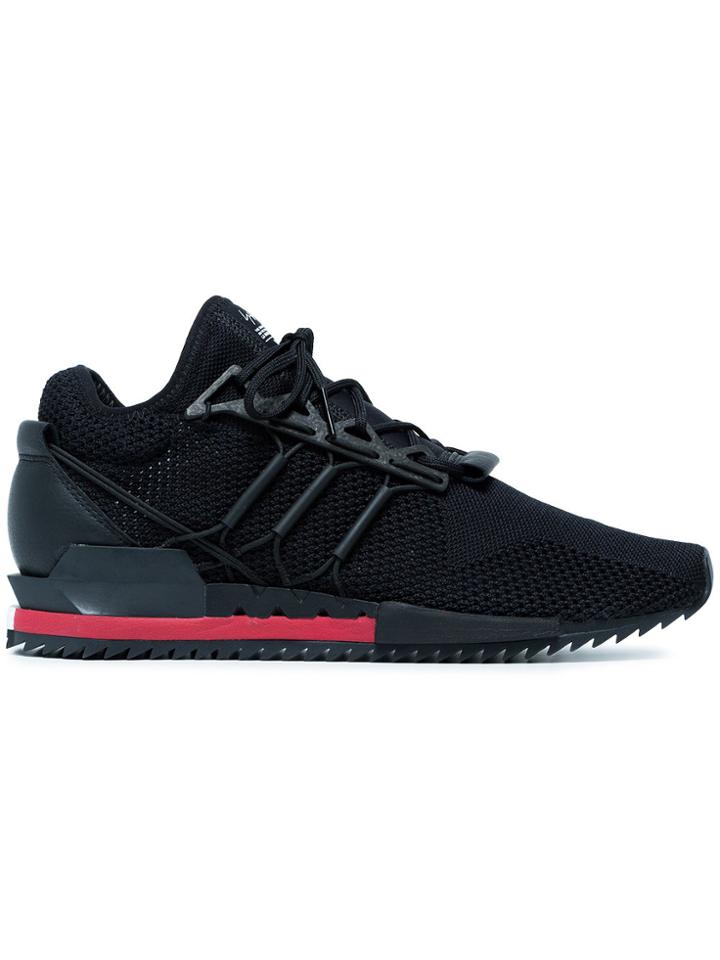 Y-3 Black And Red Harigane Sneakers